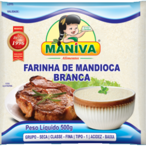 Farinha de Mandioca Branca fina 500g