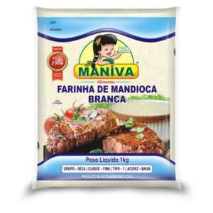 Farinha de Mandioca Branca fina